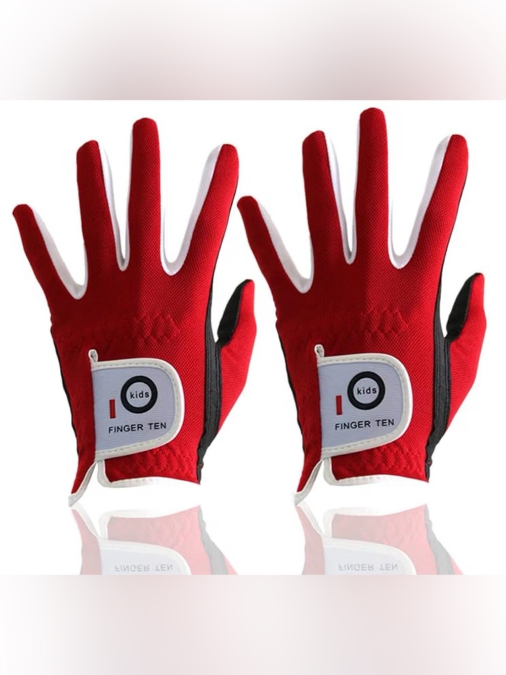 Kids Golf Glove Right Handed Non-Slip Protective Quick Dry Junior Unisex 2-pack